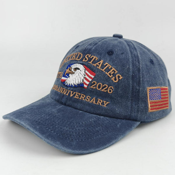 250th Anniversary Eagle Cap – Washed Denim