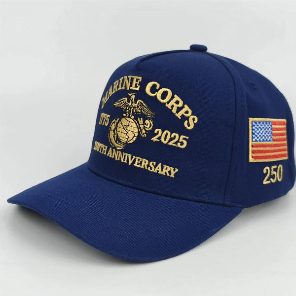 Marine Corps 250th Anniversary Cap – Navy