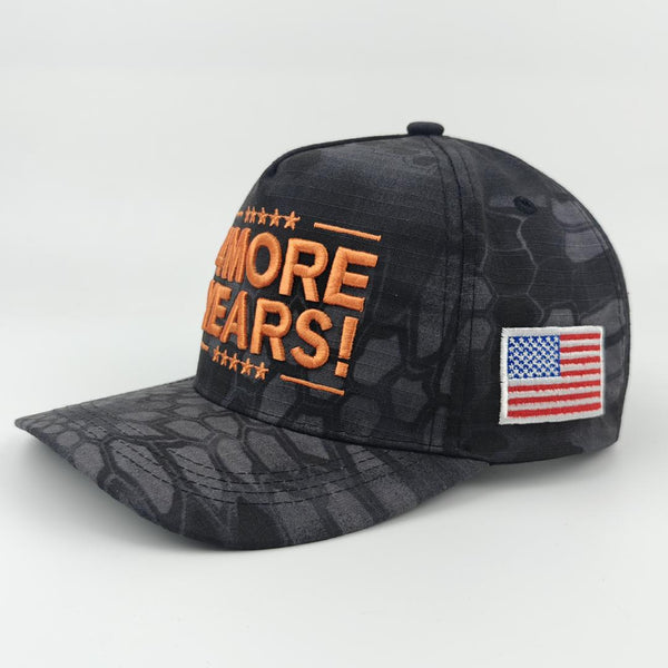 4 More Years Patriotic Camo Cap – Black